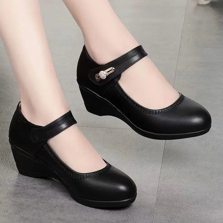 Lydia – Zapatos Elegantes de Tacón Medio y Cómodos