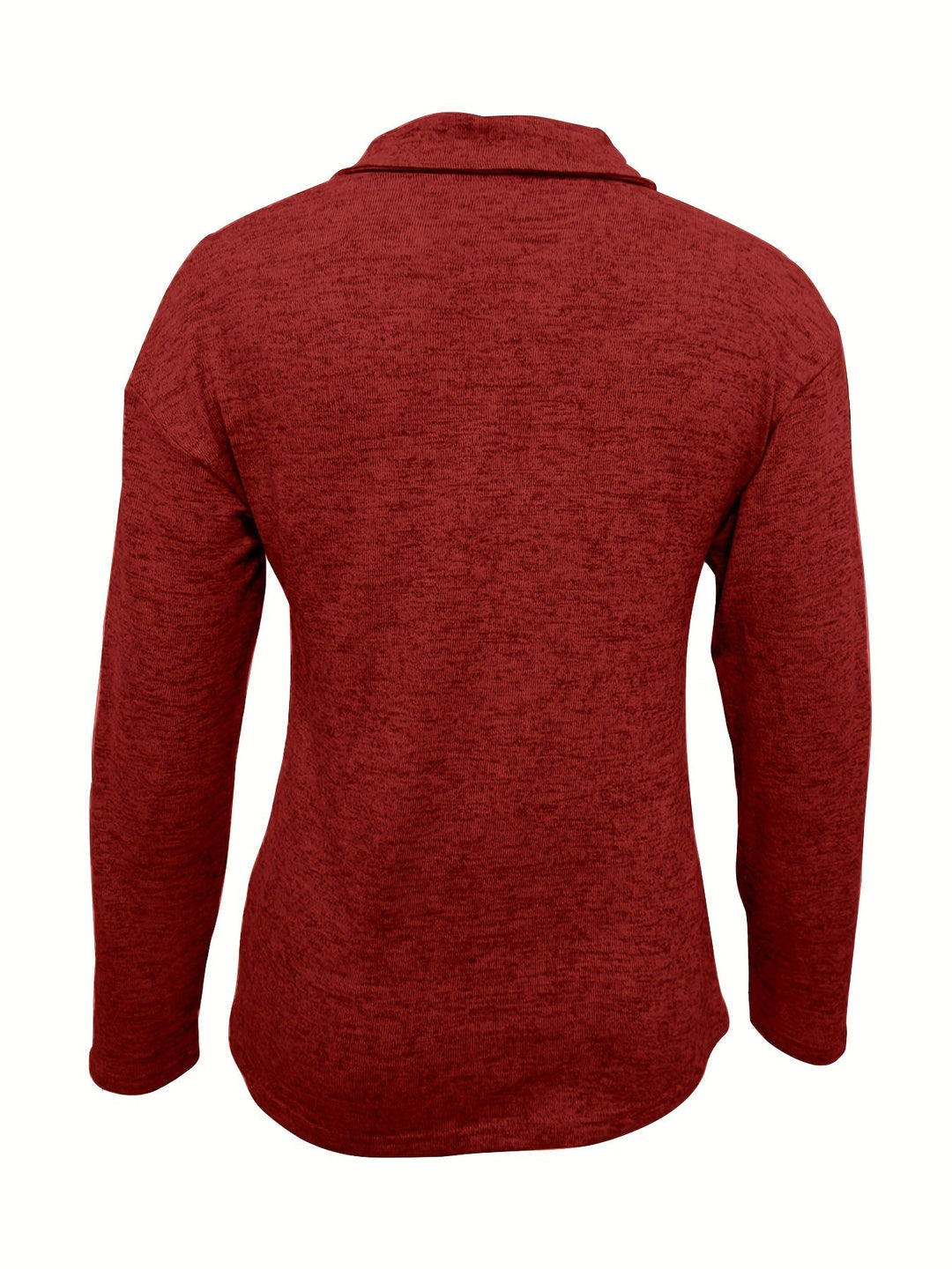 Quinn | Maglia Donna Casual a Manica Lunga con Mezza Cerniera