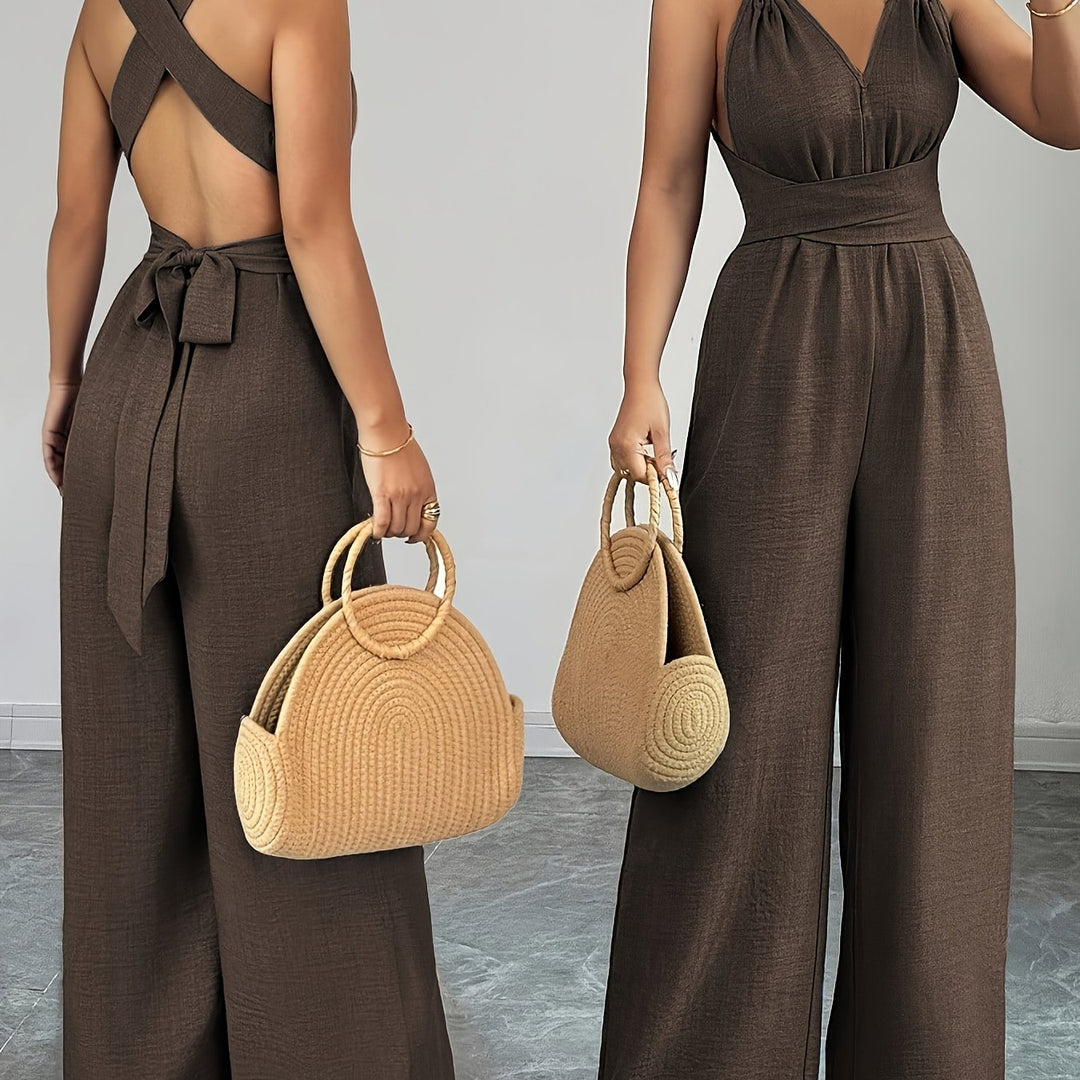 Emily | Tuta elegante in lino e cotone