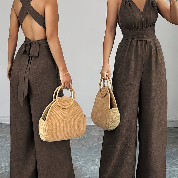 Emily | Tuta elegante in lino e cotone