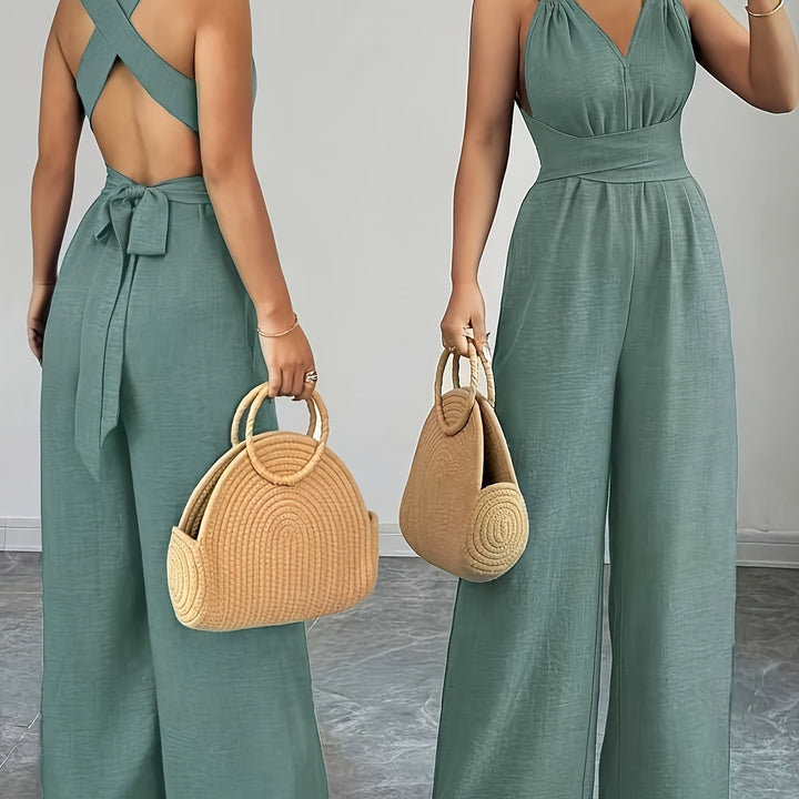 Emily | Tuta elegante in lino e cotone