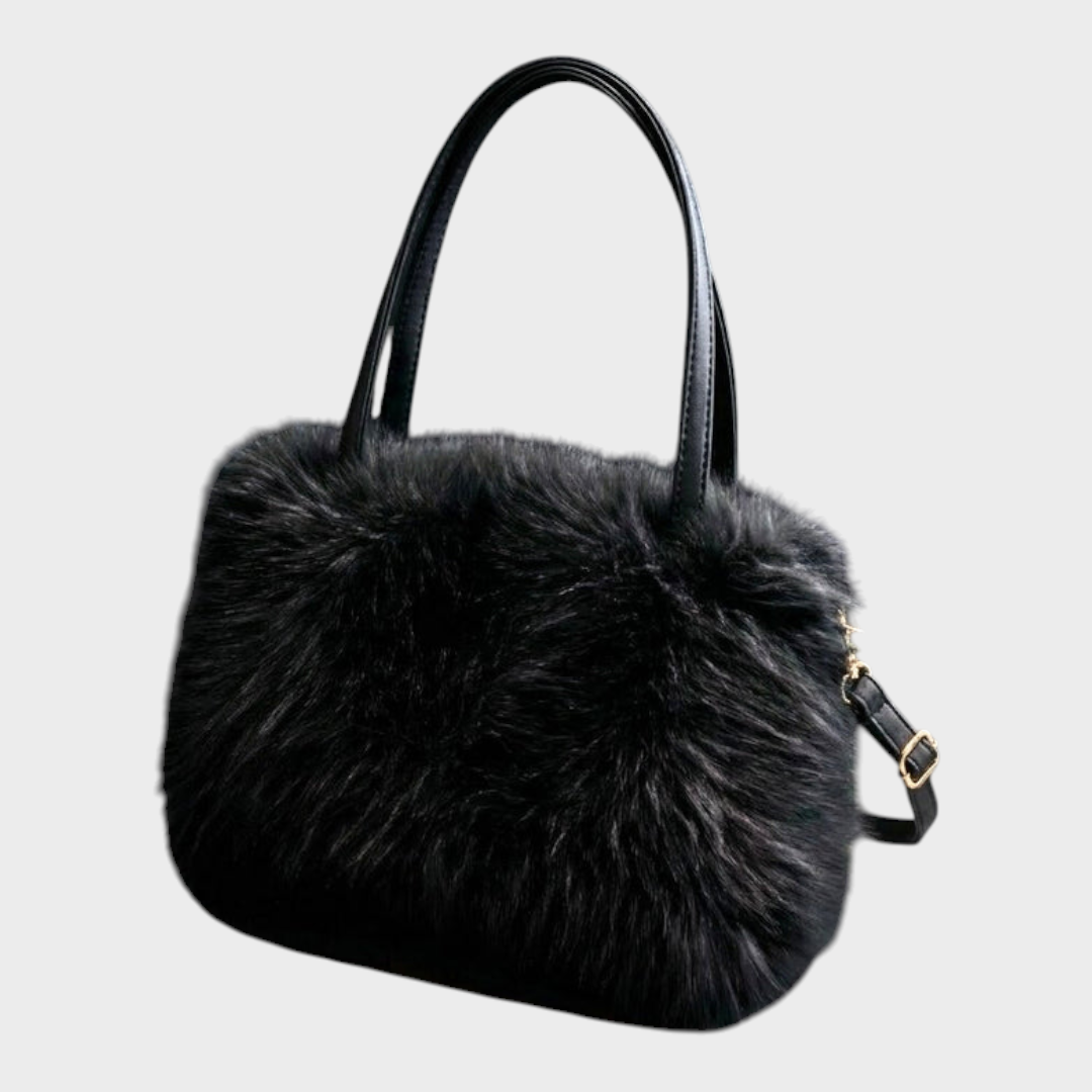 Cecelia | Sac à main Aurore de Sibérie en fourrure