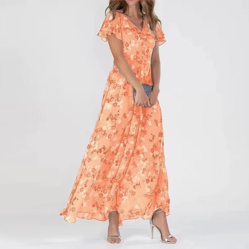 Zaria | Glamorous Tummy Covering Dress