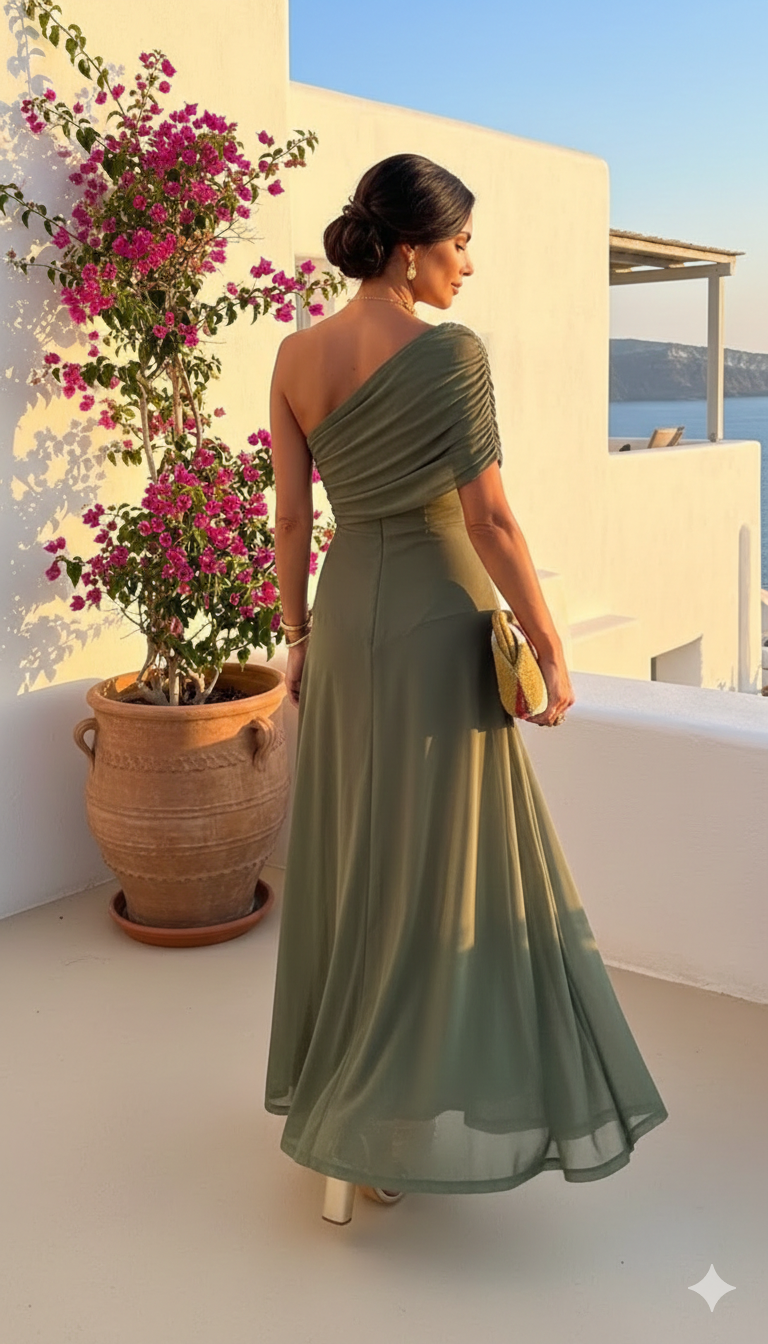 Uma | Fließendes weites Kleid mit elegantem Design