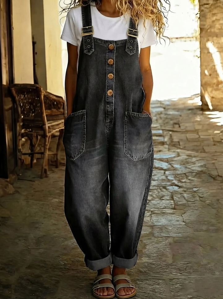Rocio™ - Versatile Adjustable Buckle Denim Overall