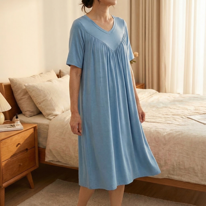 Modal Sleep Dress for Women - Breathable Nightgown