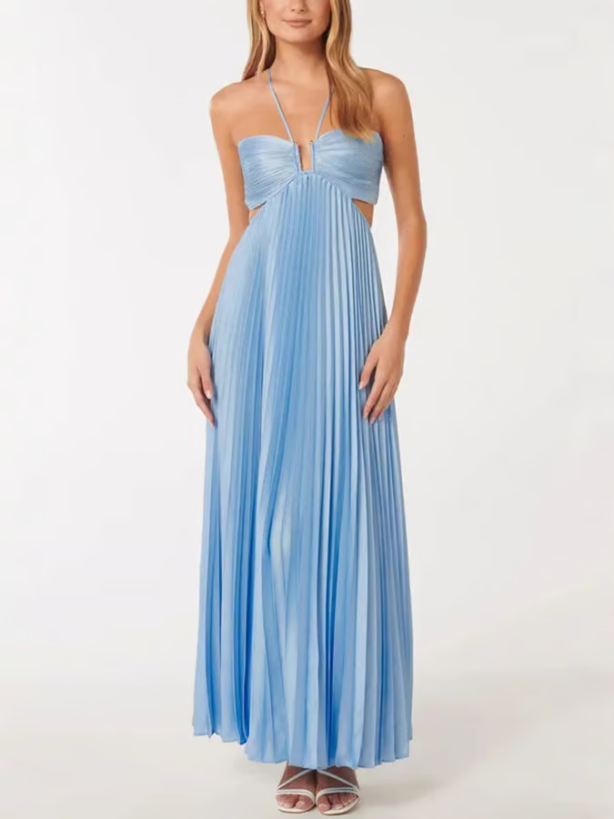 Lina – Vestido drapeado atemporal