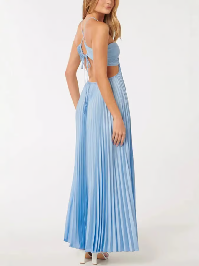 Lina – Vestido drapeado atemporal