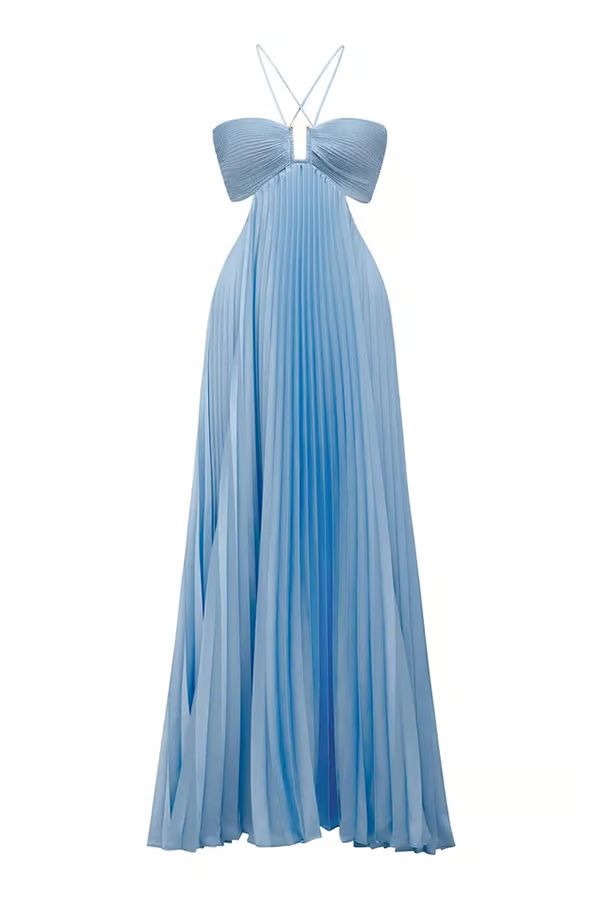 Lina – Vestido drapeado atemporal