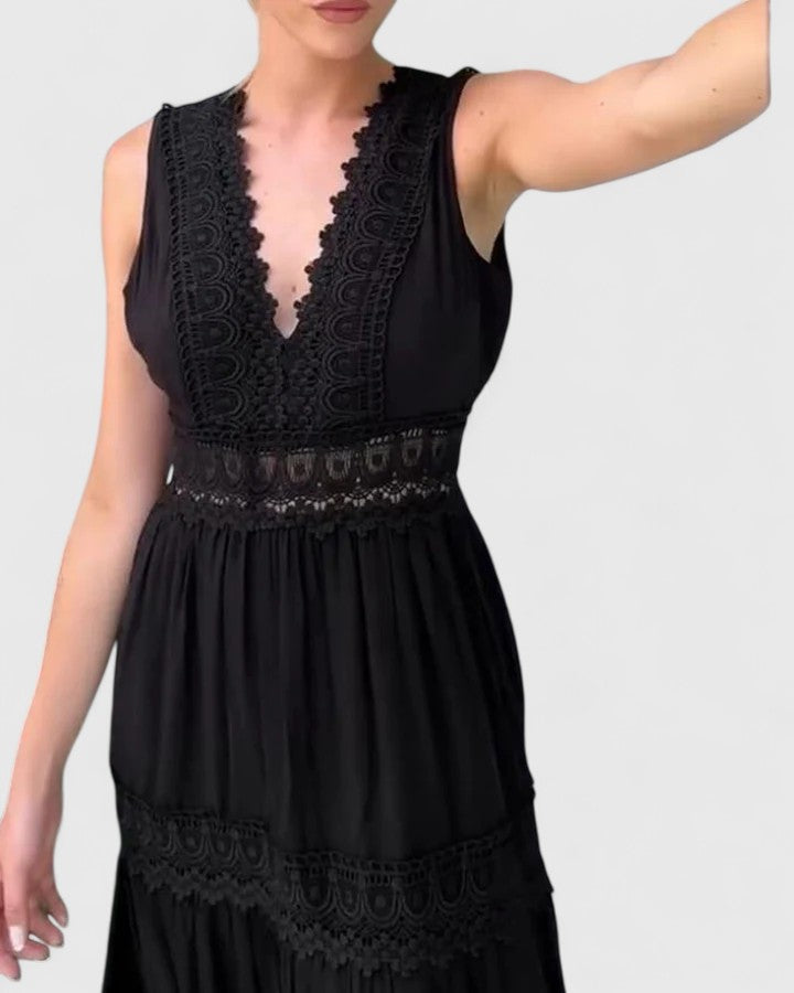 Alena | Vestido midi elegante