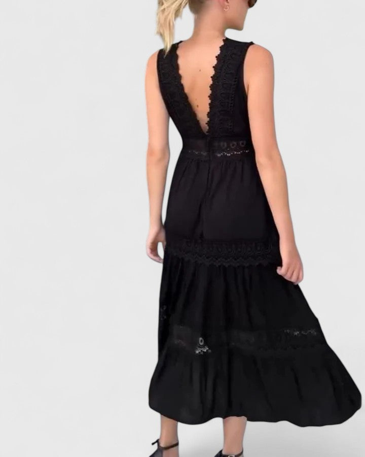 Alena | Vestido midi elegante