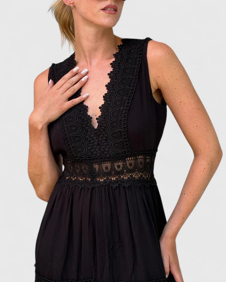 Alena | Vestido midi elegante