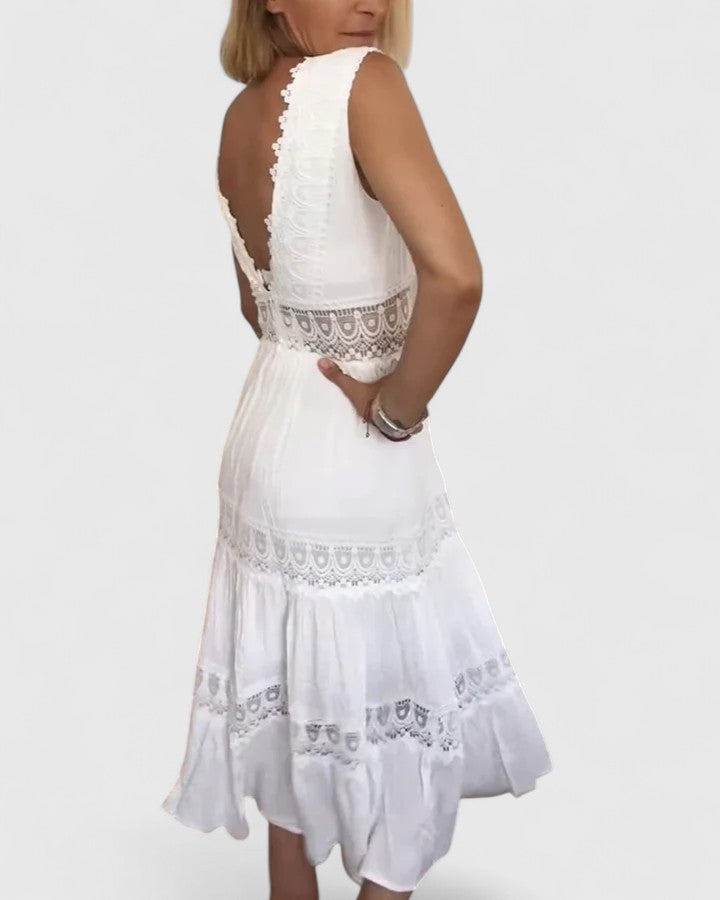 Alena | Vestido midi elegante