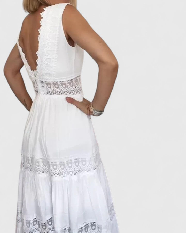 Alena | Vestido midi elegante