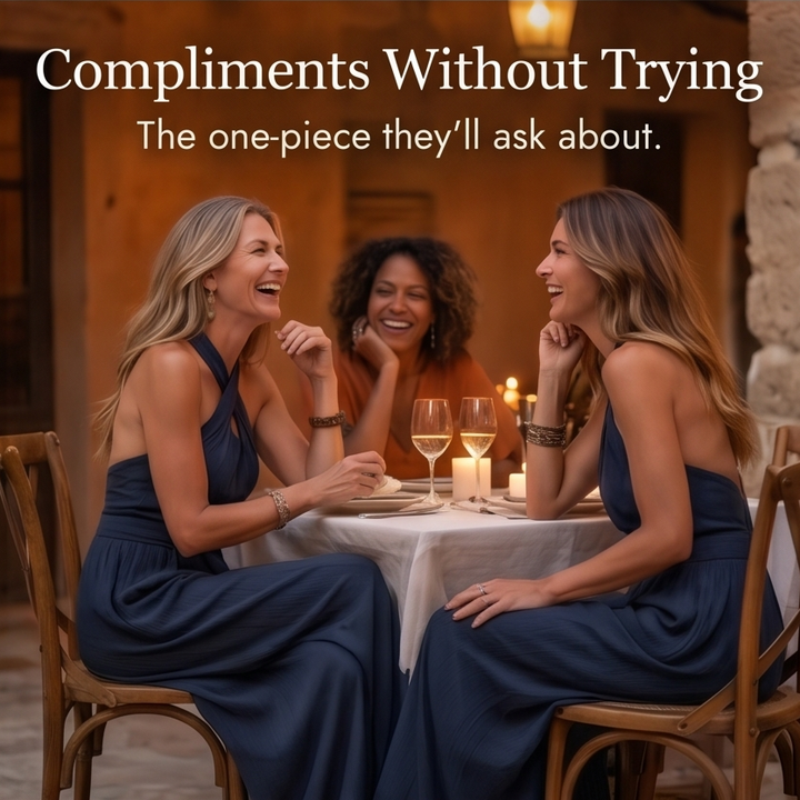 Halter Jumpsuit for Women - Wide Leg Summer One Piece