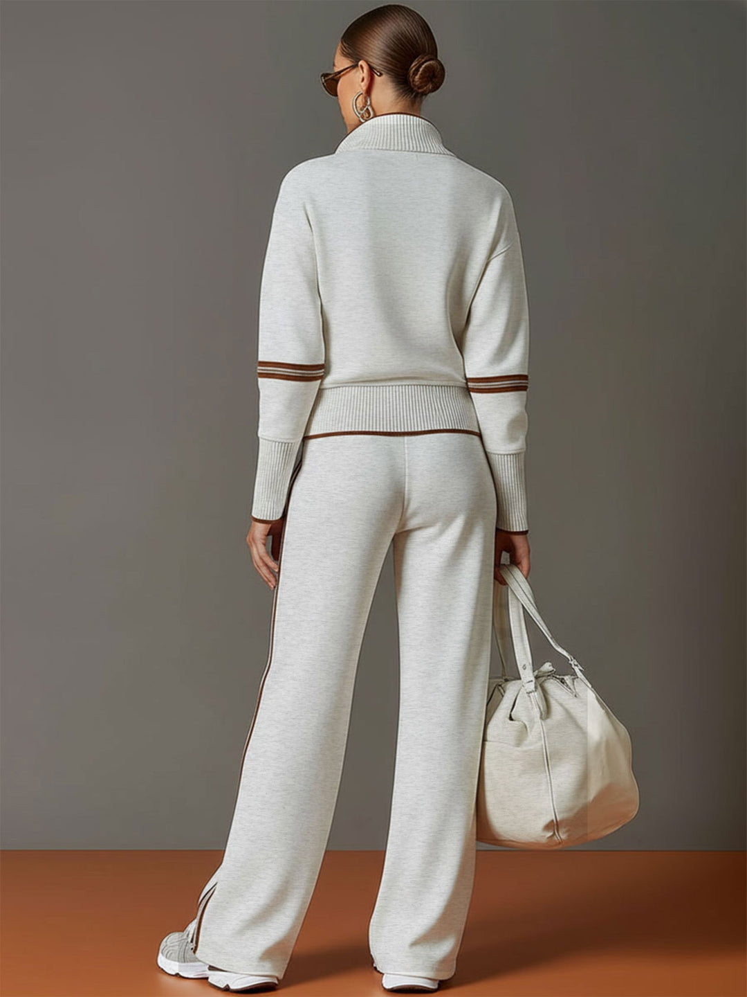 Marietta | Blusa y pantalones de pierna ancha