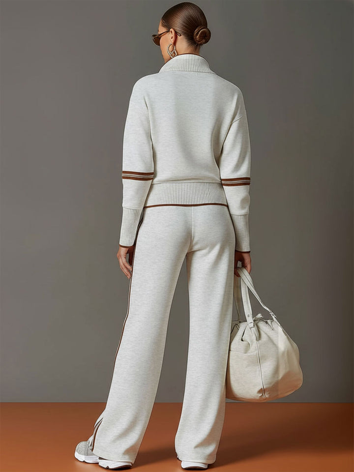 Marietta | Blusa y pantalones de pierna ancha