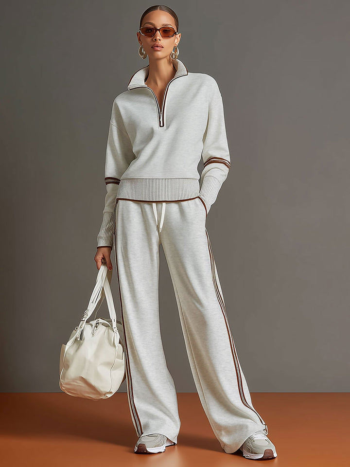 Marietta | Camicetta e Pantaloni a Gamba Larga