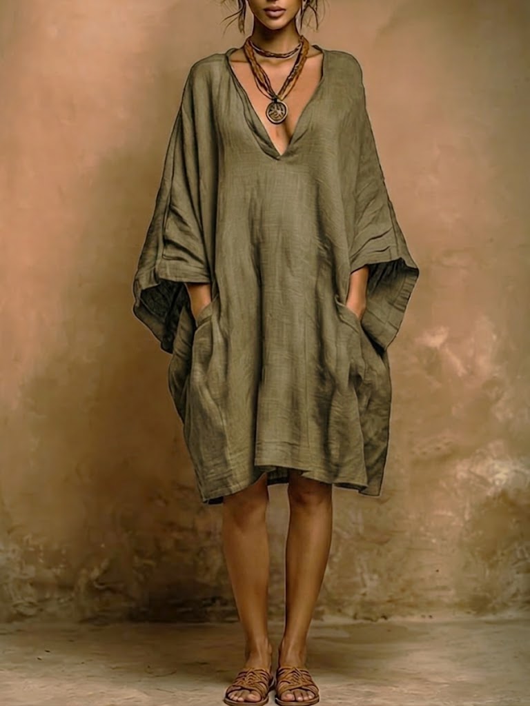 Kestrell – Vestido de Elegancia Relajada