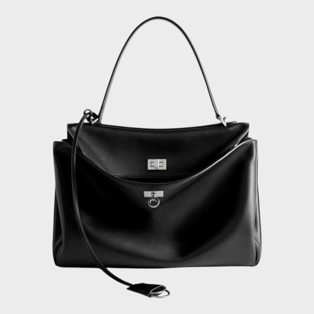 Libby | Sac à main en cuir doux minimaliste et luxueux
