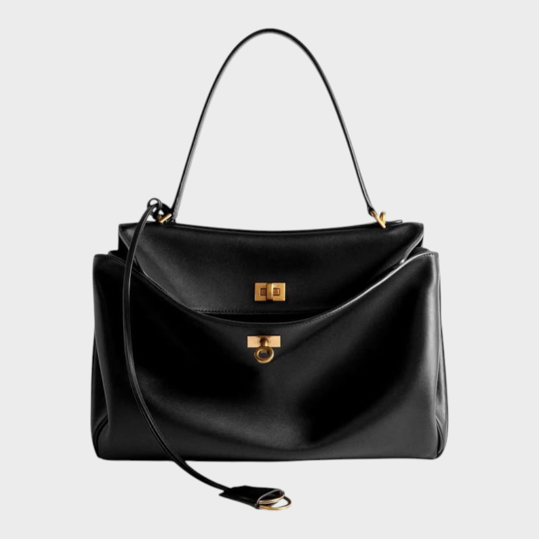 Libby | Sac à main en cuir doux minimaliste et luxueux