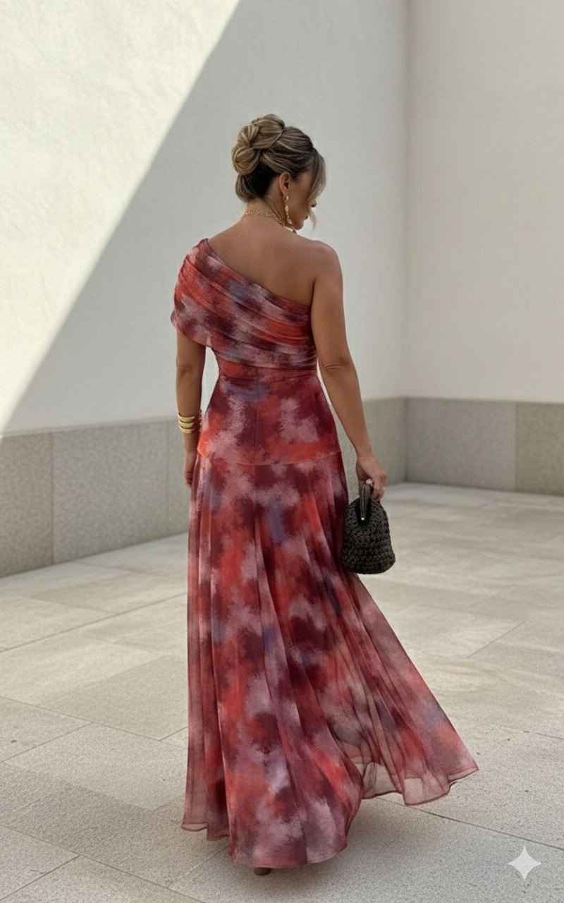 Uma | Fließendes weites Kleid mit elegantem Design
