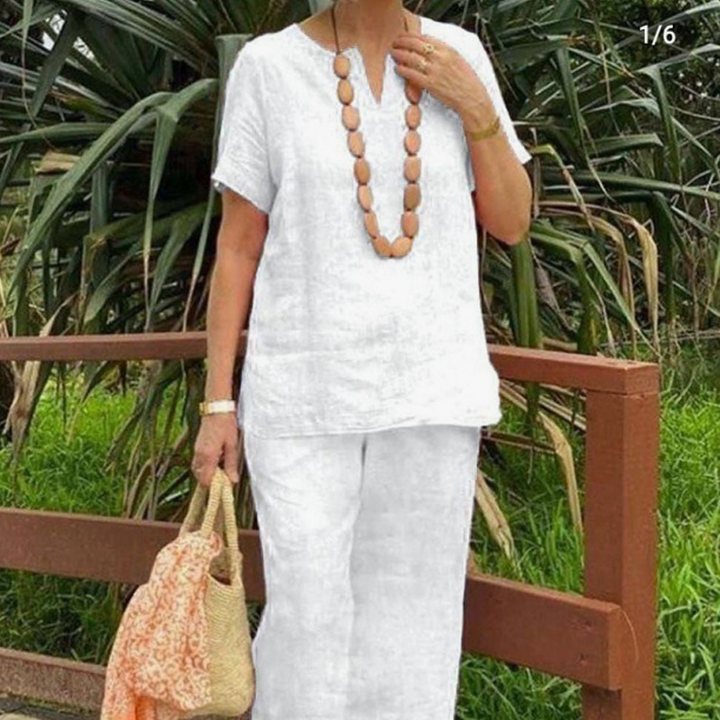 Completo Donna Casual 2 Pezzi: Top e Pantaloni