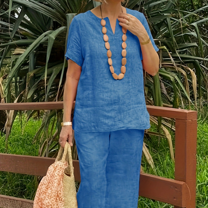 Completo Donna Casual 2 Pezzi: Top e Pantaloni