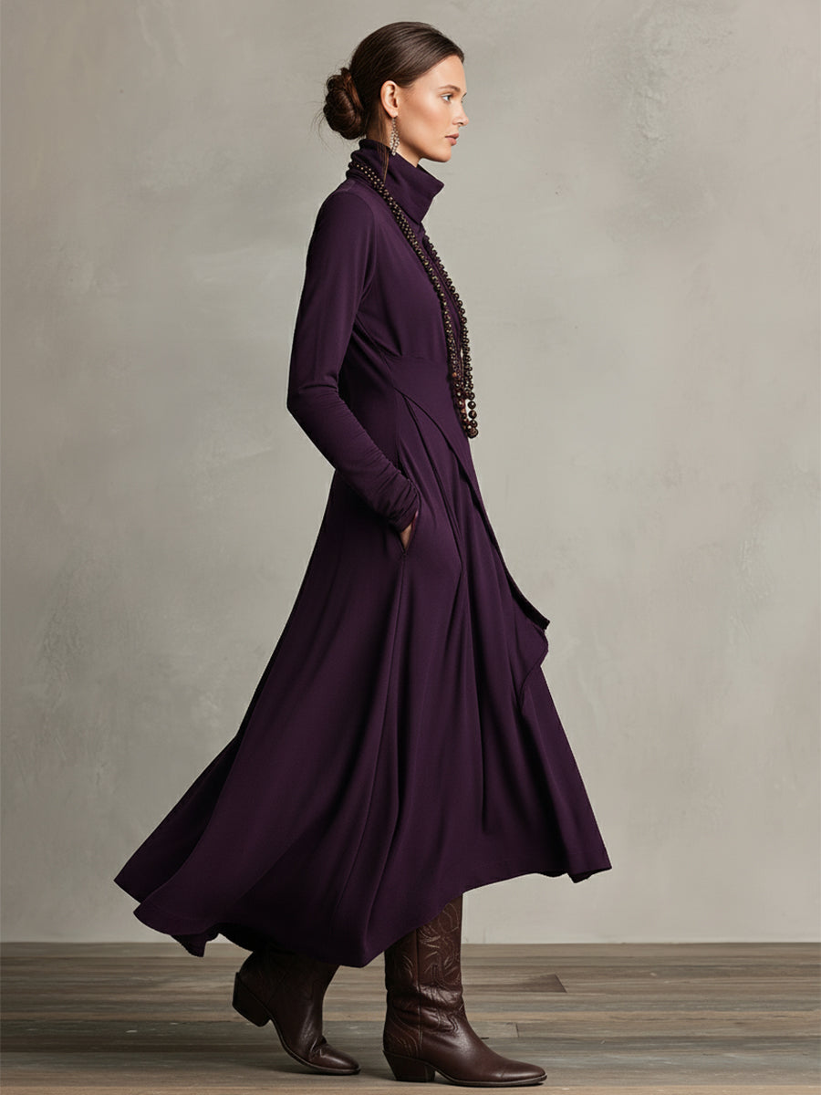 Lunori™ | Vestido Maxi de Punto Natalia