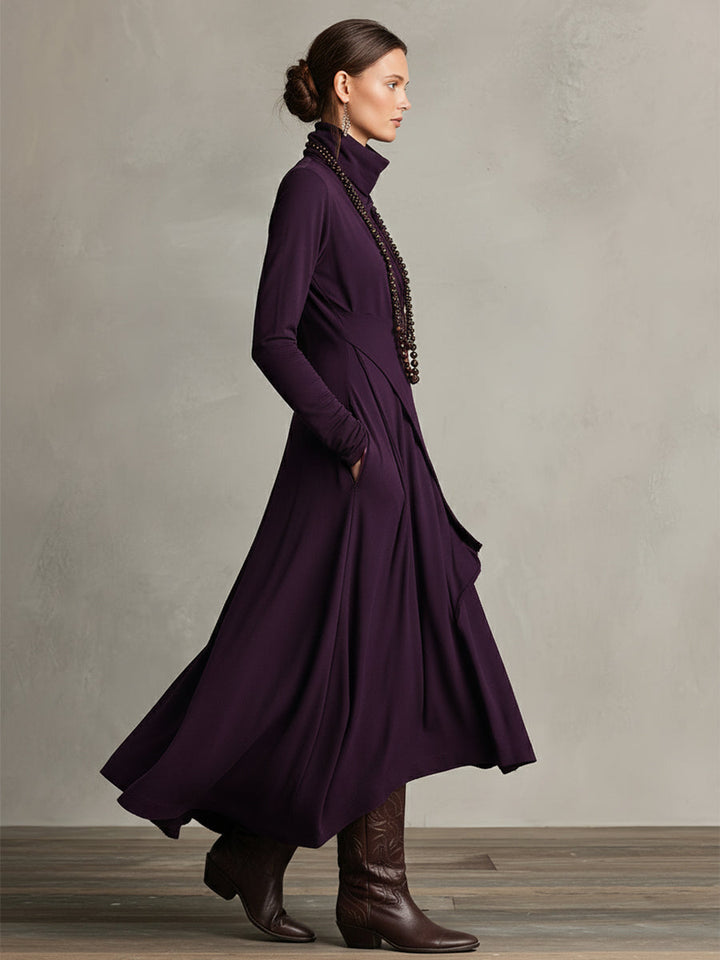 Lunori™ | Vestido Maxi de Punto Natalia